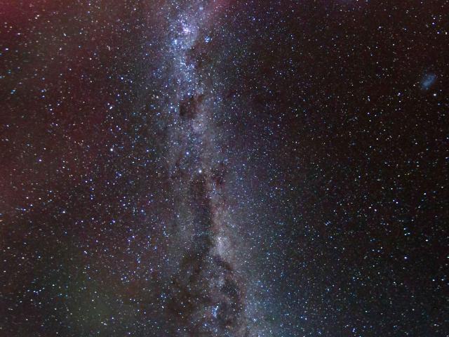 Milky Way and Aurora over Antarctica