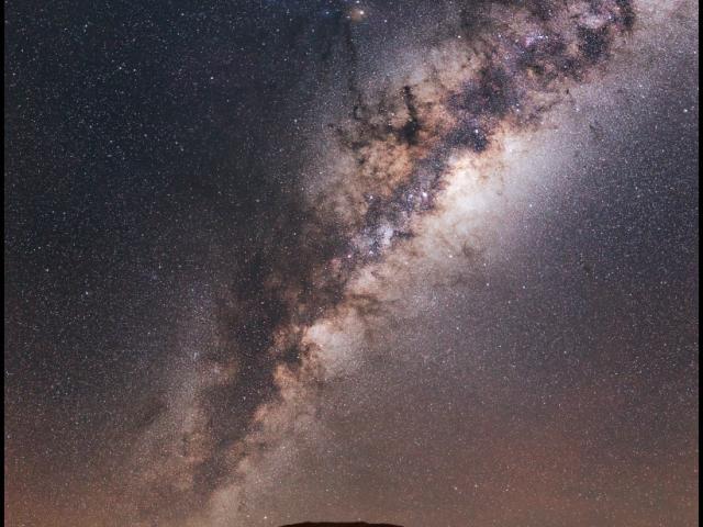 Milky Way over Uluru