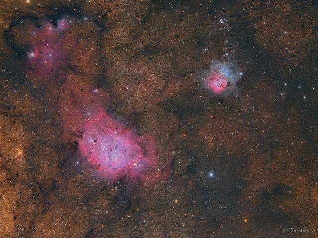 A Sagittarius Triplet