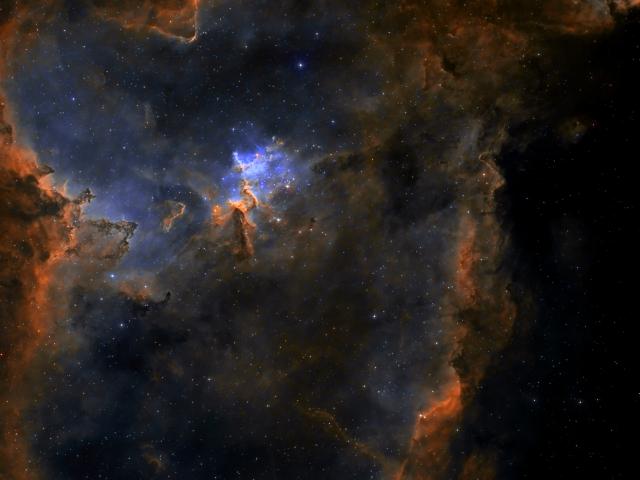 Bright from the Heart Nebula
