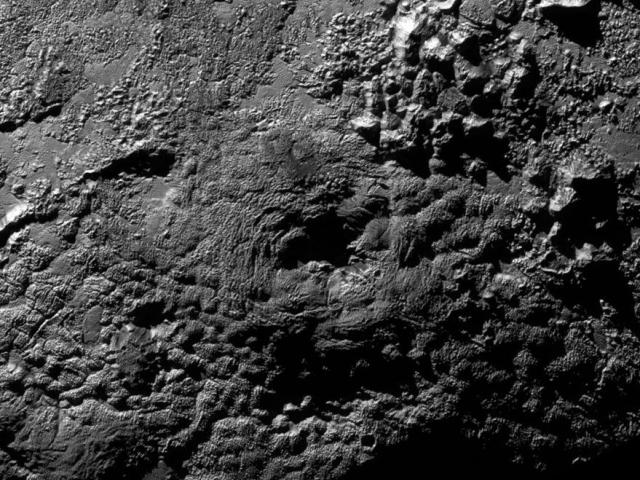 Wright Mons on Pluto