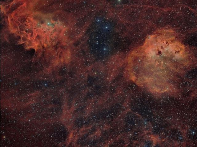 Nebulae in Auriga