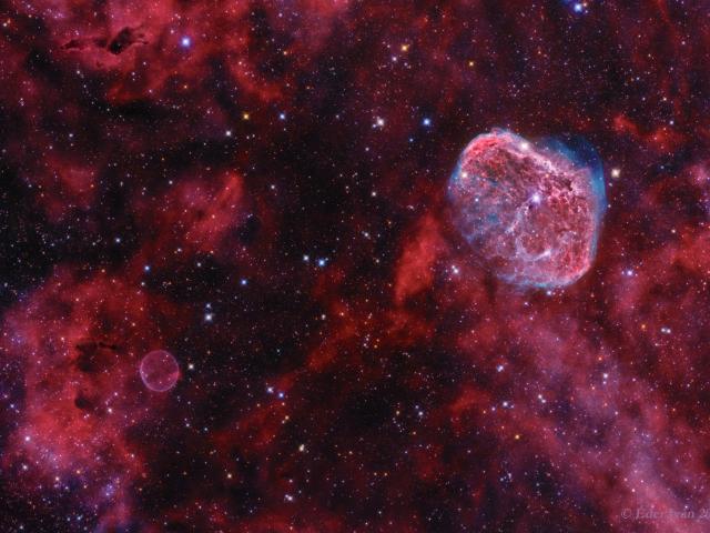 Cygnus: Bubble and Crescent