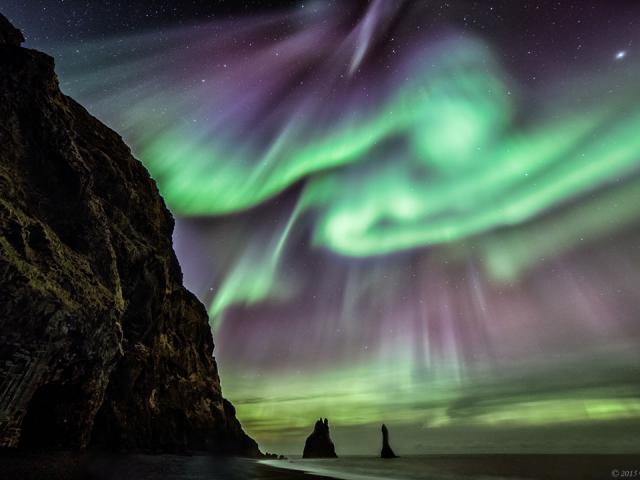 Icelandic Legends and Aurora