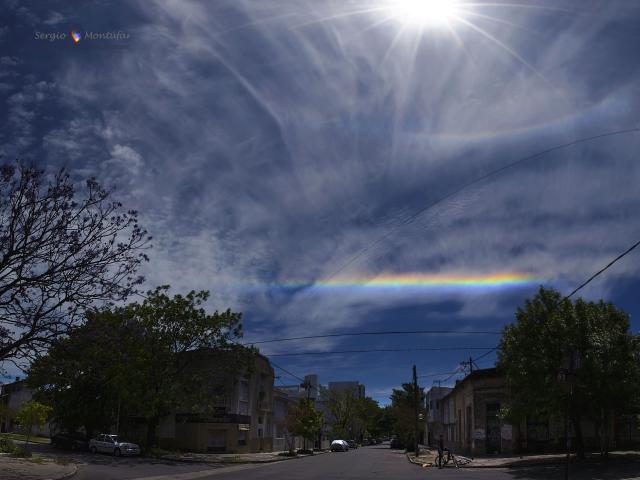 Colorful Arcs over Buenos Aires