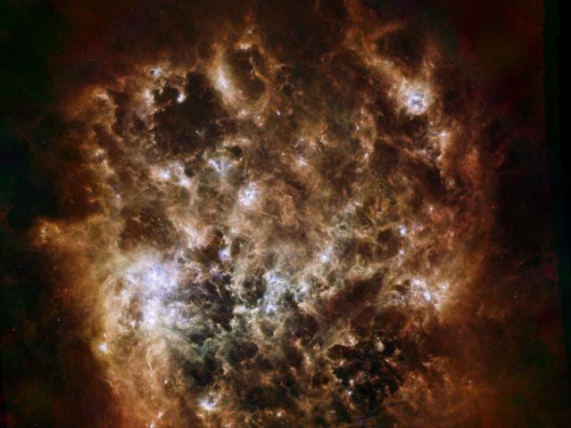 Infrared Portrait of the Large Magellanic Cloud