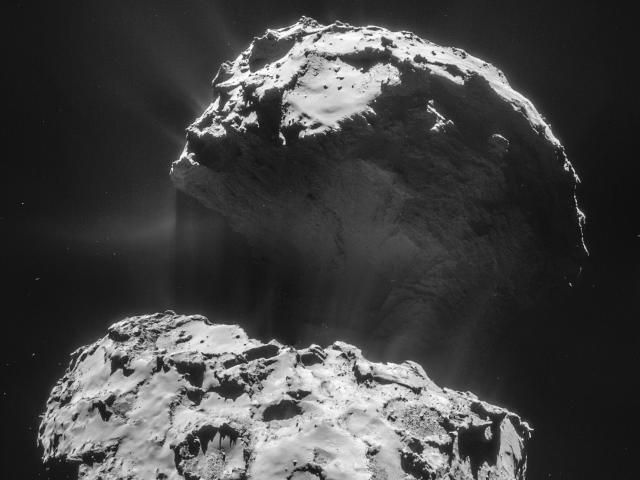 Comet 67P from Spacecraft Rosetta