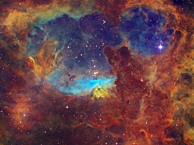 Massive Stars in NGC 6357