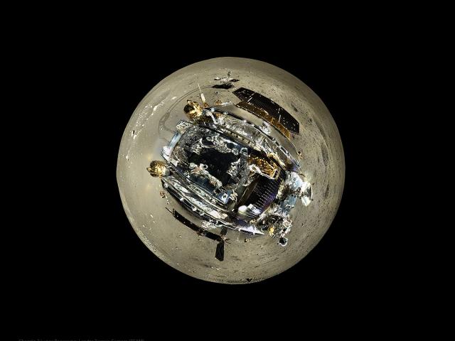 Yutu on a Little Planet