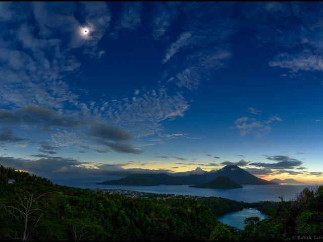 Dark Sun over Ternate