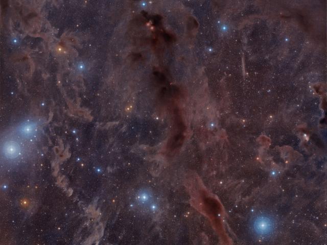 Dark Nebulas across Taurus