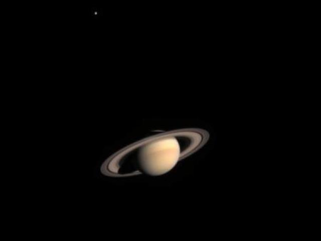 Cassini Approaches Saturn