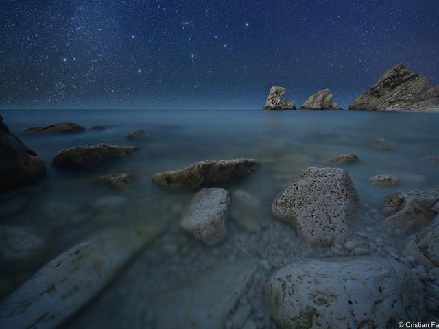 Andromeda on the Rocks
