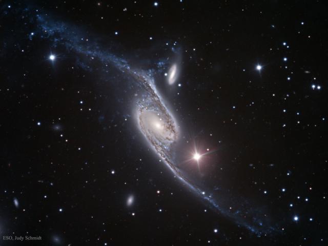 NGC 6872: A Stretched Spiral Galaxy