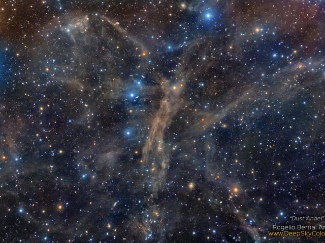 A Dust Angel Nebula