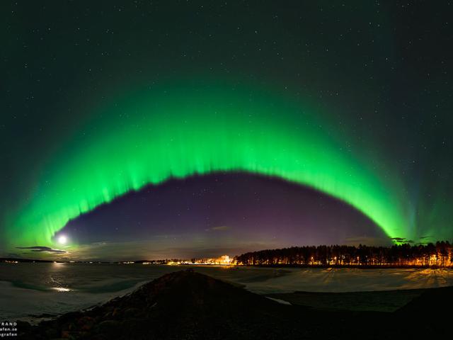 Aurora over Sweden
