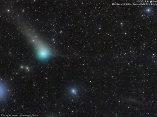 Comet PanSTARRS in the Southern Fish