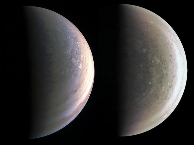 The North and South of Jupiter
