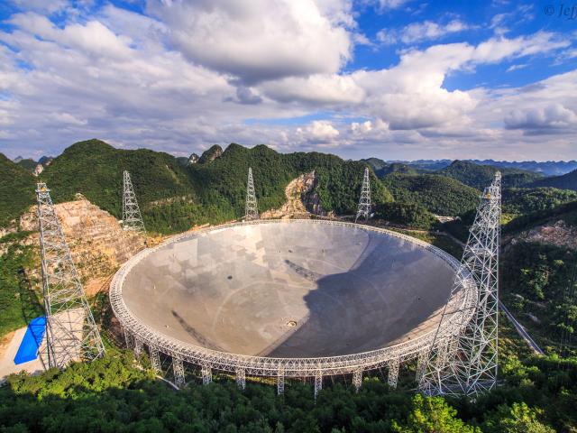 Five Hundred Meter Aperture Spherical Telescope