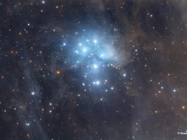M45: The Pleiades Star Cluster