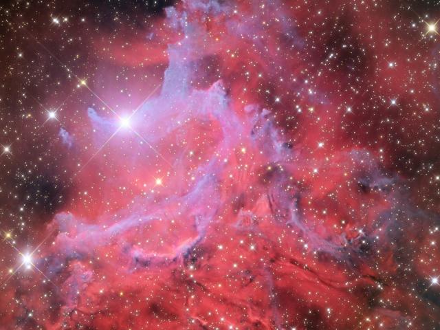 Flaming Star Nebula