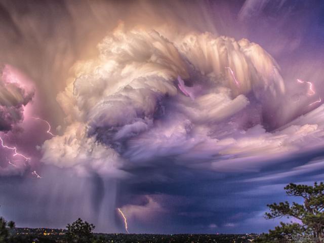 Lightning over Colorado