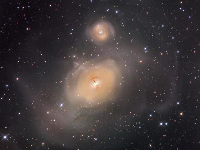 NGC 1316: After Galaxies Collide