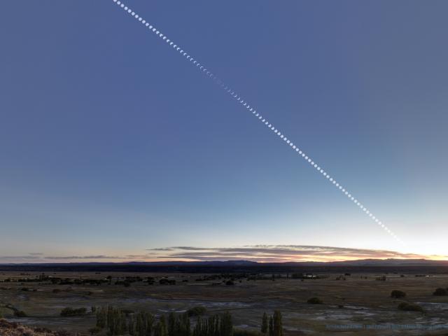 Annular Eclipse After Sunrise