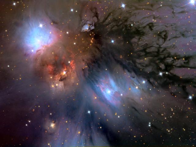 Still Life with Reflecting Dust