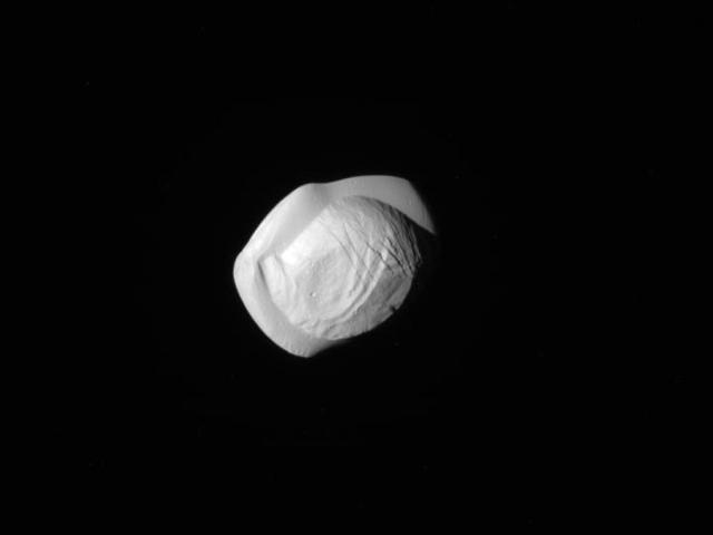 Saturn’s Moon Pan from Cassini