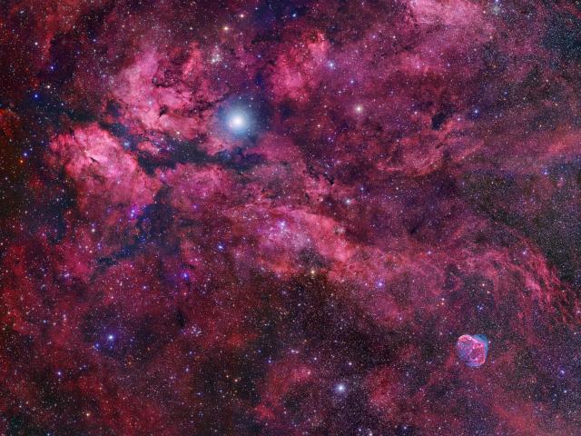 Central Cygnus Skyscape