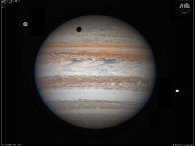 Ganymede’s Shadow