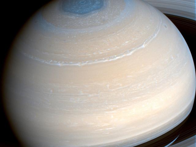 Saturn in Infrared from Cassini