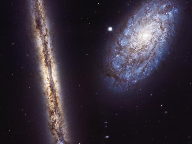 NGC 4302 and NGC 4298