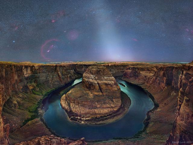 A Zodiacal Sky over Horseshoe Bend