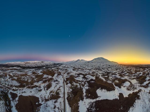 Shadowrise and Sunset