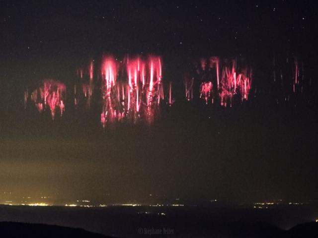 Red Sprites over the Channel