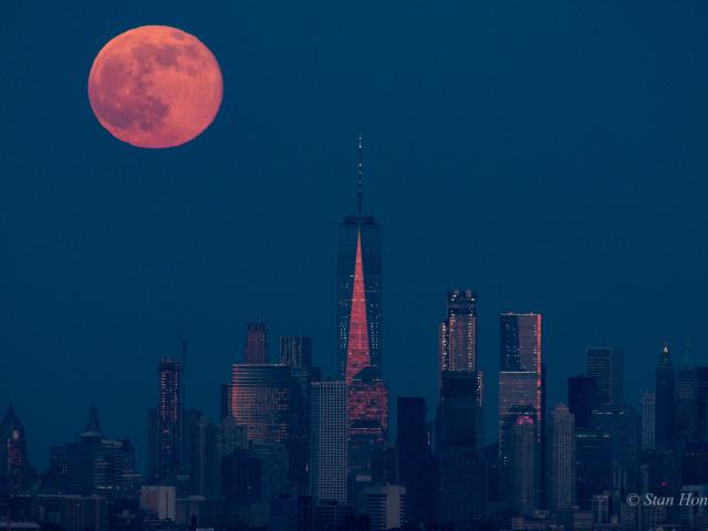 Manhattan Moonrise