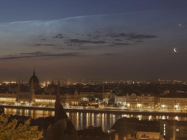 Solstice Conjunction over Budapest