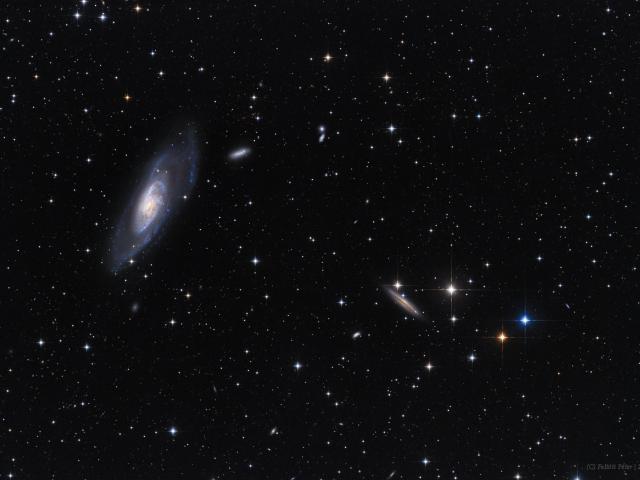 A View Toward M106