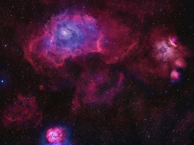 A Sagittarius Triplet