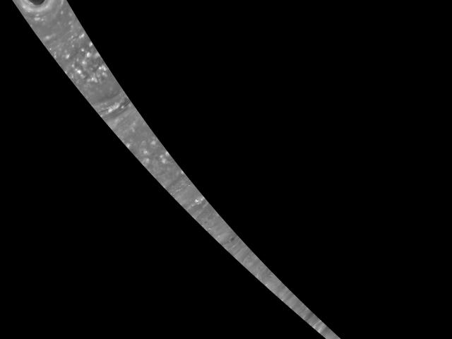 Noodle Mosaic of Saturn