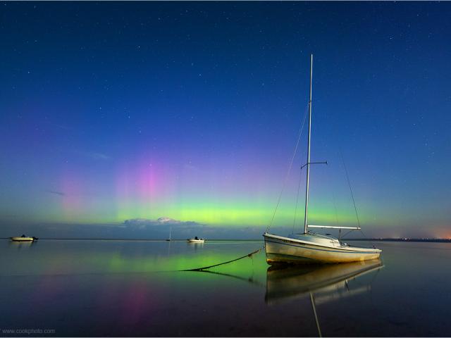 Calm Waters and Geomagnetic Storm