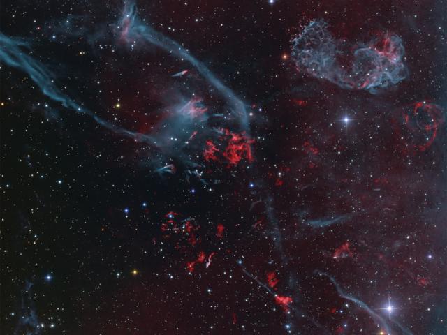 Puppis A Supernova Remnant