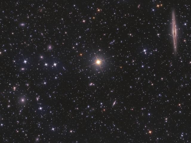 NGC 891 vs Abell 347