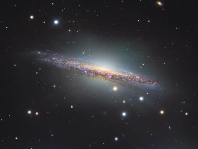 NGC 1055 Close up