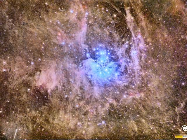 The Pleiades Deep and Dusty