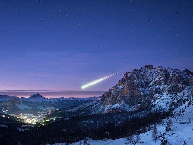 Major Fireball Meteor