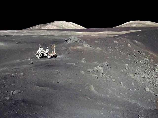 Apollo 17 at Shorty Crater