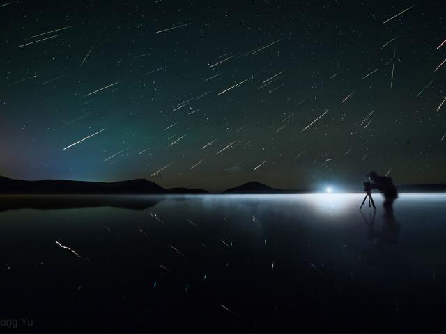 Meteors over Inner Mongolia